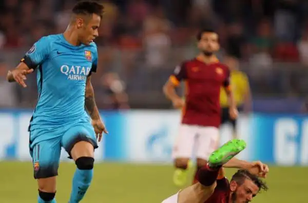 Neymar 5,5. Si vede poco, è il meno brillante dei campioni d'Europa.