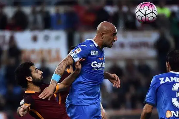 Roma-Empoli 3-1. Maccarone 5. Pochi palloni toccati, ma da lui ci si aspetta qualcosa di più.