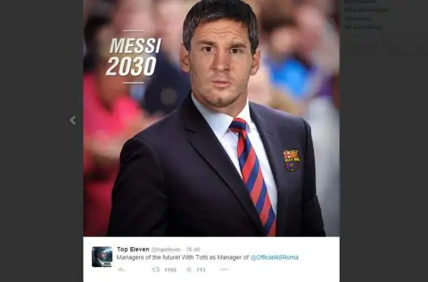 Top Eleven ha creato una gallery immaginando come saranno Totti e compagni nel 2035.