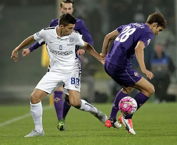 La Fiorentina batte l'Atalanta per 3-0. I bergamaschi hanno giocato quasi tutta la partita in 10 per l'espulsione di Paletta al quarto minuto.Di Ilicic, Borja Valero e Verdu i gol viola.