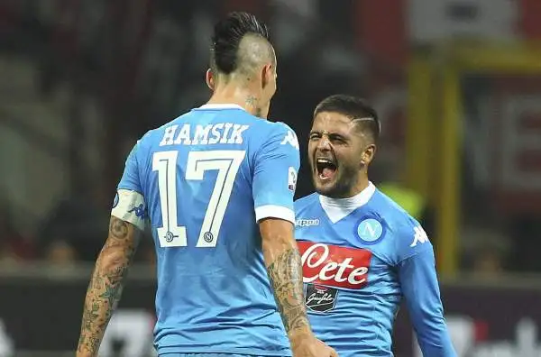 Milan-Napoli 0-4. Hamsik 6. Nel 4-3-3 degli azzurri è forse il più sacrificato. Si limita a fare il suo compito, con pochi lampi.