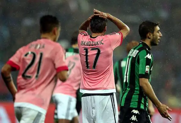 10° giornata: Sassuolo-Juventus 1-0. 20' Sansone.