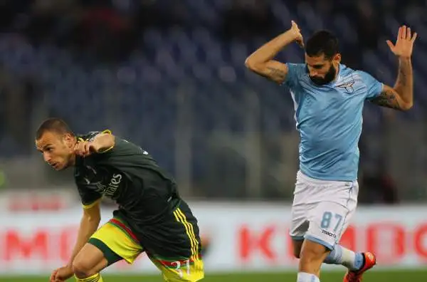 Lazio-Milan 1-3. Candreva 5. In grande difficoltà dal rientro dopo l'infortunio, non si vede praticamente quasi mai, non riesce ad accendere il gioco biancoceleste.