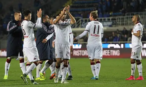 Importante successo esterno per il Torino di Ventura che vince a Bergamo grazie ad una rete di Bovo sugli sviluppi di un calcio d'angolo.