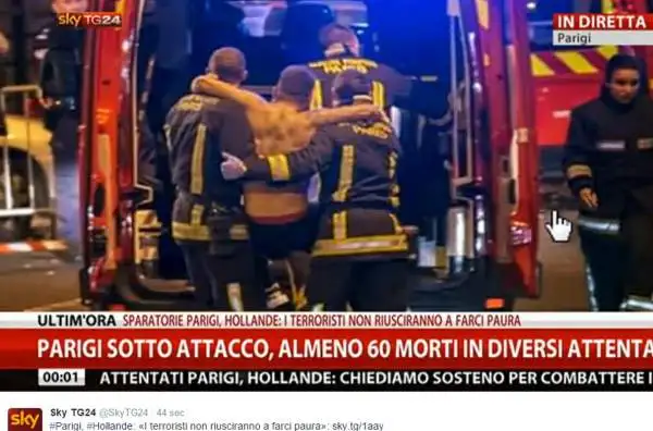 L'apocalisse a Parigi mentre Francia e Germania erano impegnate in amichevole. Decine di morti in una serie di attentati di matrice islamica. Nel 2016, in Francia, si giocheranno i campionati europei.