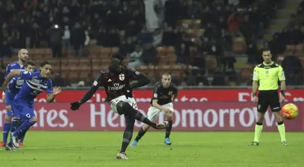 Niang trascinatore, poker del Milan. I rossoneri piegano la Sampdoria di Montella per 4-1. Inutile il gol di Eder.