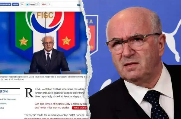 Crozza inganna gli israeliani. Il Times of Israel scambia il comico genovese per il presidente della Figc Carlo Tavecchio.