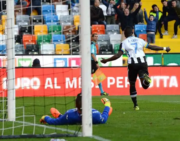 Esordio amaro per Montella: la sua Sampdoria perde ad Udine, al Friuli decide Badu nel primo tempo. Nel finale espulso Zukanovic.