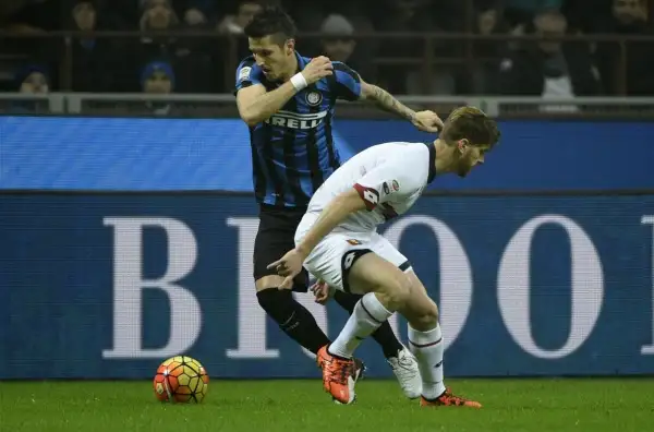 Inter-Genoa 1-0. Jovetic 5,5. Il montenegrino continua il suo periodo no con una prestazione scialba. Da lui ci si aspetta di più, va ritrovato.
