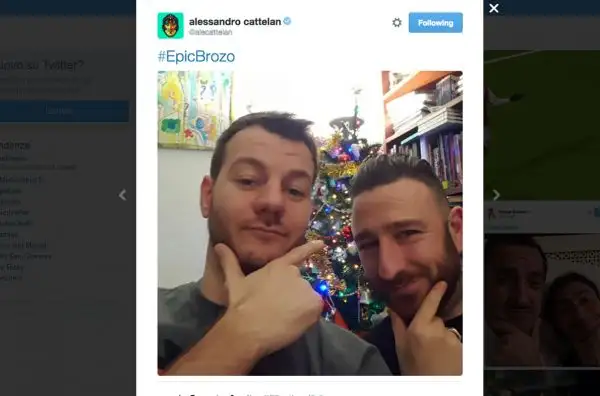 Il centrocampista croato dell'Inter Marcelo Brozovic ha lanciato una nuova moda con l'ormai famoso gesto che sta spopolando sui social tra i nerazzurri.