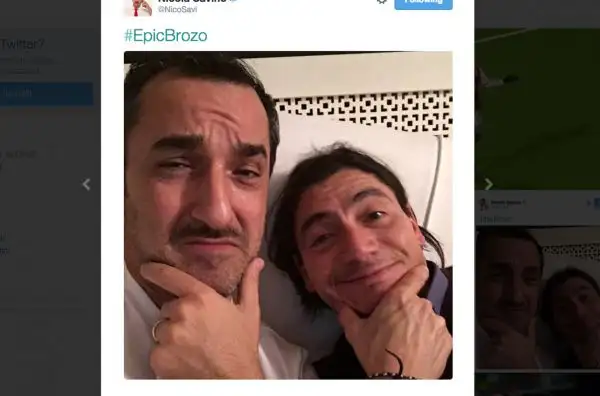 Il centrocampista croato dell'Inter Marcelo Brozovic ha lanciato una nuova moda con l'ormai famoso gesto che sta spopolando sui social tra i nerazzurri.