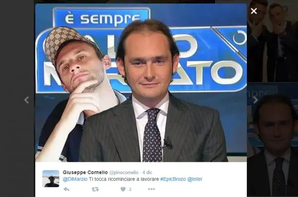 Il centrocampista croato dell'Inter Marcelo Brozovic ha lanciato una nuova moda con l'ormai famoso gesto che sta spopolando sui social tra i nerazzurri.