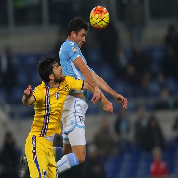 Matri-Zukanovic: Lazio-Samp pari e scontente. Termina 1-1 il brutto posticipo dell'Olimpico.