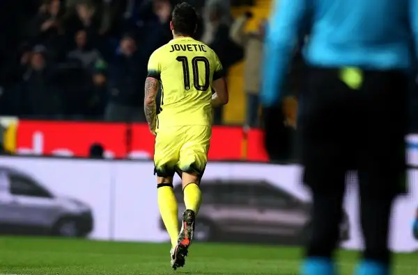 Udinese-Inter 0-4. Jovetic 7. Il montenegrino ha ritrovato il gol, uno splendido scavetto, e finalmente è entrato nel vivo del gioco.