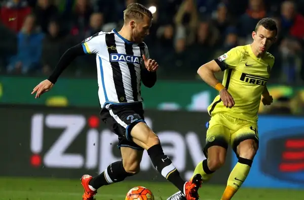 Udinese-Inter 0-4. Widmer 6,5. E' il migliore tra i bianconeri, sempre generoso in fascia, è anche quello che cerca più la porta.