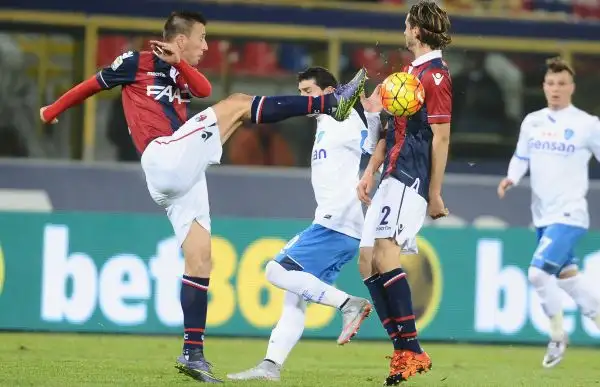 Bologna-Empoli 2-3. Gastaldello 5. Dà sempre l'impressione di essere un po' traballante, lascia a desiderare in precisione e va in bambola sugli attacchi empolesi.