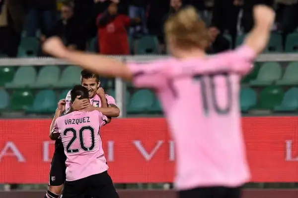 Palermo-Frosinone 4-1