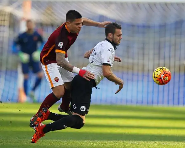 Giallorossi fuori dalla Coppa Italia, i liguri passano all'Olimpico.