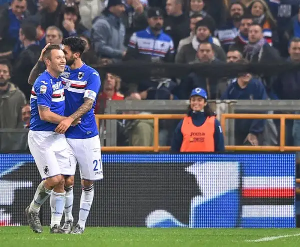 La Sampdoria torna alla vittoria con i gol di Soriano e Ivan, è la prima della gestione Montella. Sospiro di sollievo per i liguri, che superano un Palermo mai realmente all'altezza.