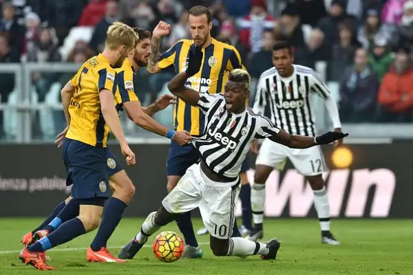 18° giornata: Juventus-Verona 3-0. 8' Dybala, 45' Bonucci, 82' Zaza.