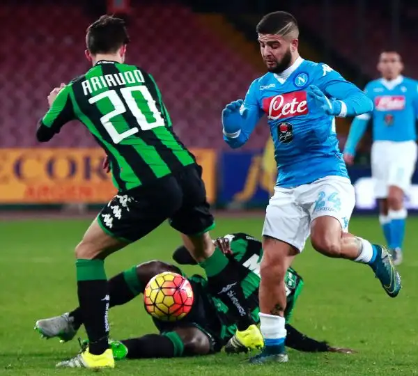 Napoli-Sassuolo 3-1