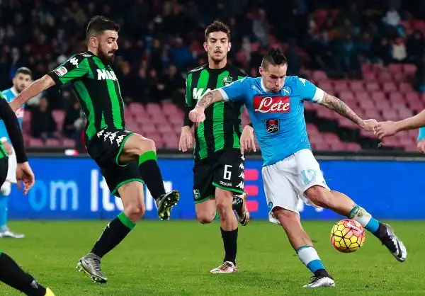 Napoli-Sassuolo 3-1