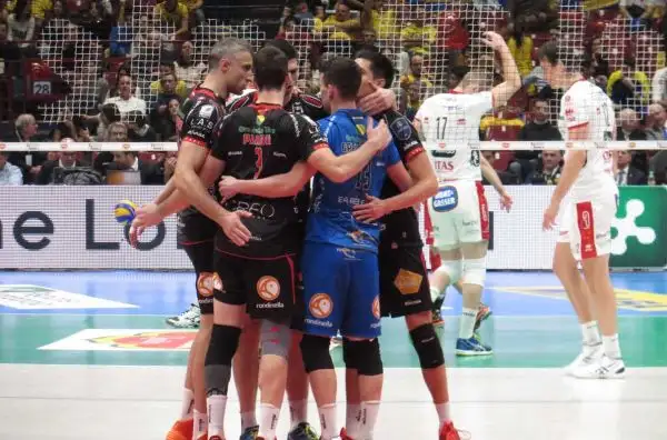 Lube piegata al tie-break da Giannelli e compagni nella seconda semifinale della Coppa Italia Superlega 2016.