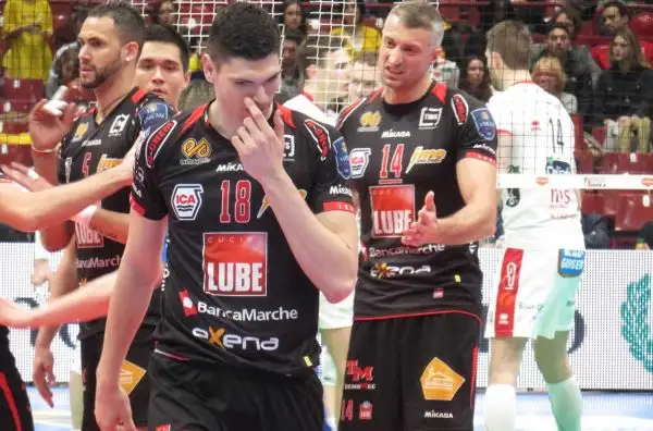Lube piegata al tie-break da Giannelli e compagni nella seconda semifinale della Coppa Italia Superlega 2016.