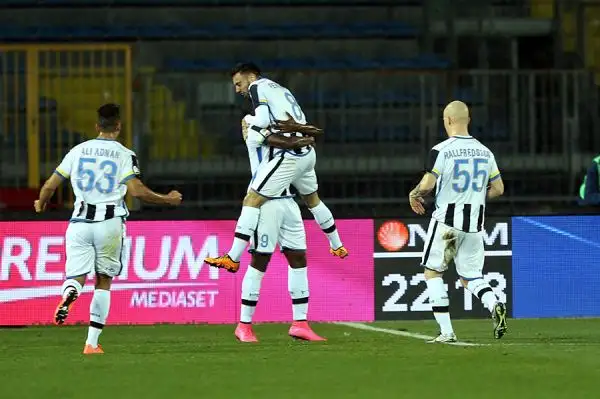 Empoli ed Udinese impattano al Castellani, Zapata porta in vantaggio i friulani, Saponara sbaglia un calcio di rigore ma Pucciarelli pareggia allo scadere.