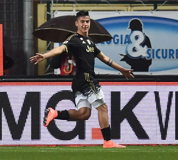 24° giornata: Frosinone-Juventus 0-2. 73' Cuadrado, 91' Dybala.