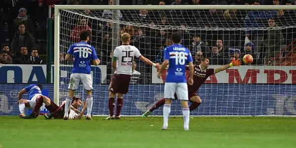 Sampdoria beffata a Marassi: in vantaggio con Muriel vine subito raggiunta da Belotti, si riporta avanti con Soriano ma il Torino trova il 2-2 al 94' ancora grazie a Belotti.