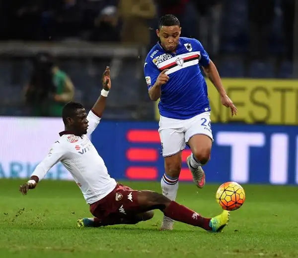 Sampdoria beffata a Marassi: in vantaggio con Muriel vine subito raggiunta da Belotti, si riporta avanti con Soriano ma il Torino trova il 2-2 al 94' ancora grazie a Belotti.