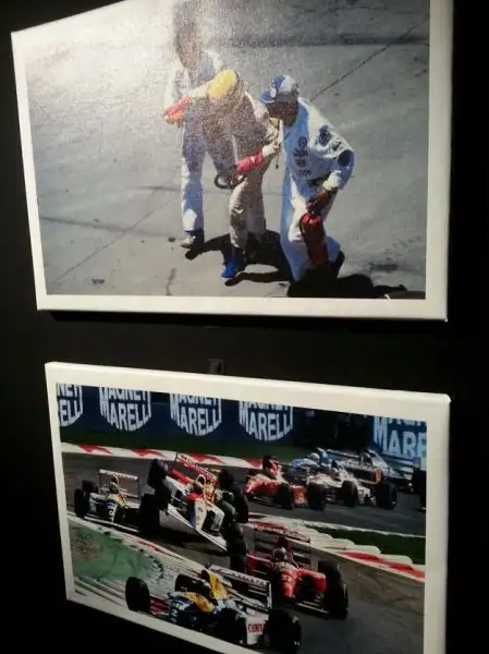 La mostra "Ayrton Senna. L’ultima notte", allestita all'Autodromo di Monza, dal 17 febbraio al 24 luglio 2016, è arricchita da una selezione di circa cento fotografie di Ercole Colombo.