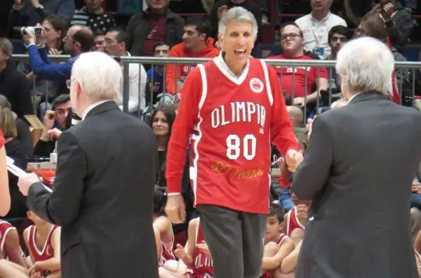 Le foto delle celebrazioni per gli 80 anni dell'Olimpia, con Meneghin, Fucka, Gallinari, Premier, Riva e tanti altri.