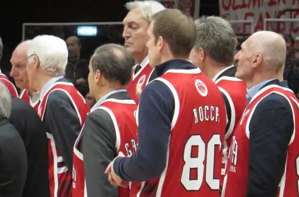 Le foto delle celebrazioni per gli 80 anni dell'Olimpia, con Meneghin, Fucka, Gallinari, Premier, Riva e tanti altri.