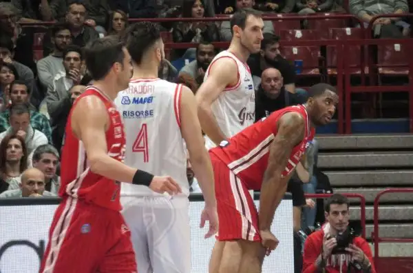 L'Olimpia si lascia alle spalle l'eliminazione in Eurocup consolidando il suo primato in campionato.