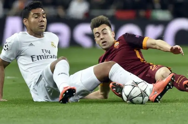 Real Madrid-Roma 2-0. El Shaarawy 5. È il più svagato e fumoso degli attaccanti, dopo la splendida gara contro la Fiorentina. Spalletti lo toglie per schierare Totti.