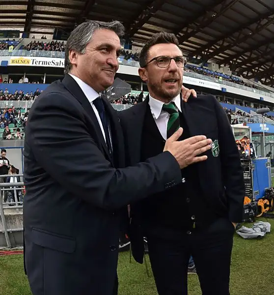 A Reggio Emilia finisce in parità il match tra il Sassuolo e l'Udinese del nuovo allenatore Gigi De Canio, all'iniziale vantaggio ospite di Zapata risponde Politano nel secondo tempo.