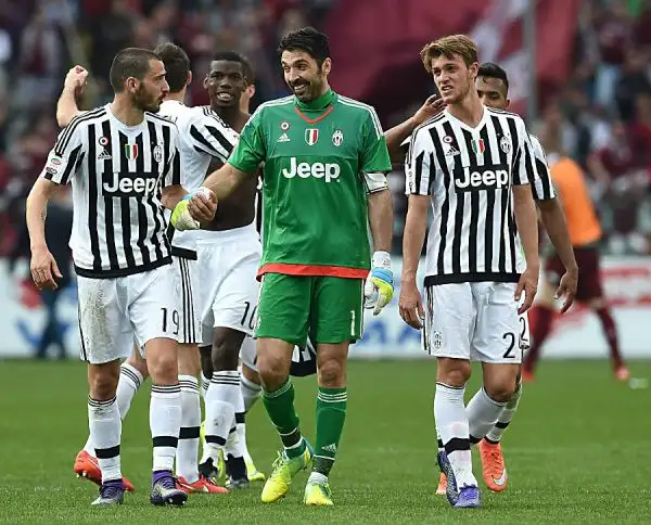 30° giornata: Torino-Juventus 1-4. 33' Pogba (J), 42' Khedira (J), 48' Belotti (T), 63' Morata (J), 76' Morata (J).