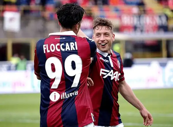 Al Dall'Ara il Bologna di Donadoni piega il Genoa con una rete per tempo di Floccari e Giaccherini e conquista tre punti d'oro che valgono di fatto la salvezza per gli emiliani.