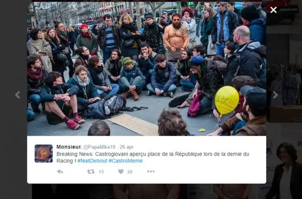 Web scatenato con il rugbista, che è stato scoperto tra i partecipanti della festa del Psg a Las Vegas.