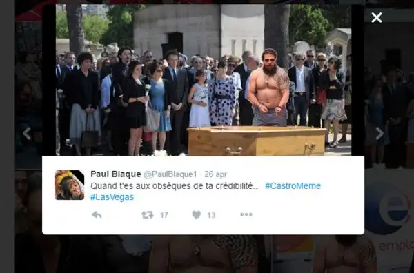 Web scatenato con il rugbista, che è stato scoperto tra i partecipanti della festa del Psg a Las Vegas.