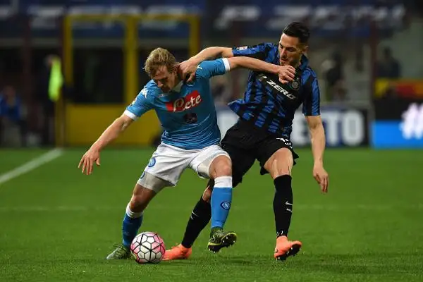 D'Ambrosio 6,5. Partita diligente e senza sbavature.