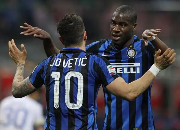 Ritorno alla vittoria per l'Inter, che piega in rimonta l'Udinese 3-1 con due marcatori che attendeva da tempo: Jovetic (doppietta) e Eder. Inutile la rete iniziale di Thereau.