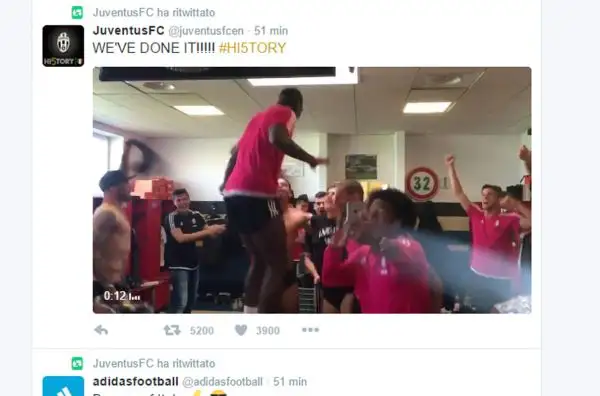Tutte le immagini dei bianconeri a Vinovo dopo il trionfo.