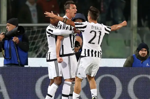 35° giornata: Fiorentina-Juventus 1-2. 39' Mandzukic (J), 81' Kalinic (F), 83' Morata (J).