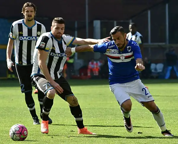 I doriani battono l'Udinese al Lugi Ferraris e salgono in classifica grazie all'autogol di Armero provocato da Muriel e il gol di Fernando.