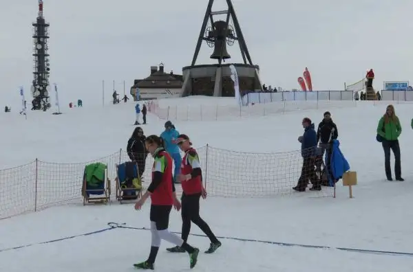 Le ragazze del team Nutrilite Greta Cicolari e Giulia Toti a Plan de Corones si sono laureate campionesse d'Europa del CEV Snow Volleyball European Tour.