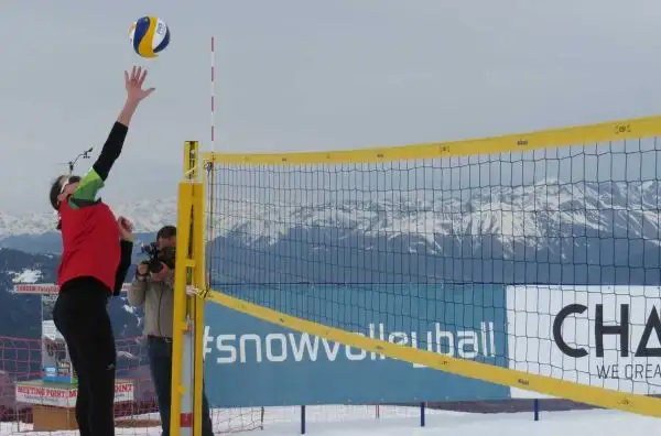 Le ragazze del team Nutrilite Greta Cicolari e Giulia Toti a Plan de Corones si sono laureate campionesse d'Europa del CEV Snow Volleyball European Tour.
