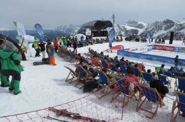 Le ragazze del team Nutrilite Greta Cicolari e Giulia Toti a Plan de Corones si sono laureate campionesse d'Europa del CEV Snow Volleyball European Tour.